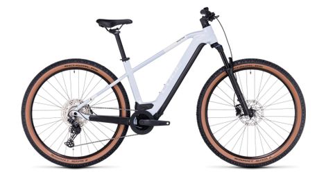 Vtt électrique semi-rigide cube reaction hybrid pro 500 shimano deore 11v 500 wh 29'' blanc flash