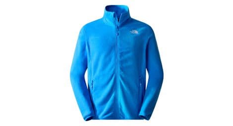 Veste polaire the north face 100 glacier full zip bleu