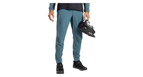 Pantalón de bicicleta de montaña ion tech logo azul l