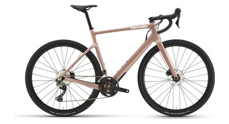 Bicicleta gravel cervélo áspero shimano grx 11v 700 mm rosa 2023