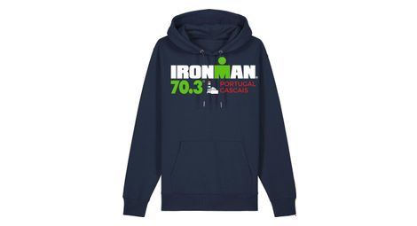 Felpa con cappuccio ironman 70.3 portugal-cascais navy blue