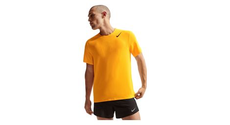 Maglia a maniche corte Nike AeroSwift arancione da uomo