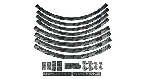 Kit de ruedas Race Face Pegatinas Gris