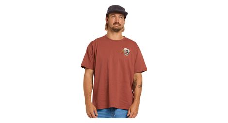 T-shirt Manches Courtes Dharco Rust Rouge Homme