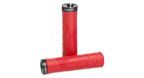 Paire de grips neatt one lock ergo rouge