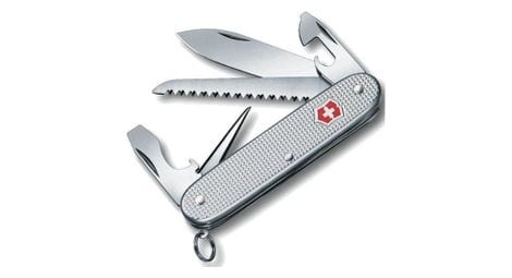 Victorinox farmer outil de poche alox argenté g...