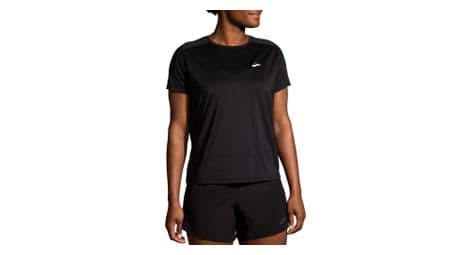 Camiseta de manga corta brooks sprint free 2.0 para mujer negra xs