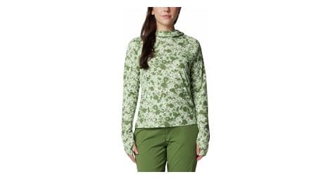 Sudadera con capucha columbia summit valley para mujer verde