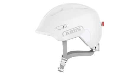 Casque enfant abus smiley 3.0 ace led blanc pure