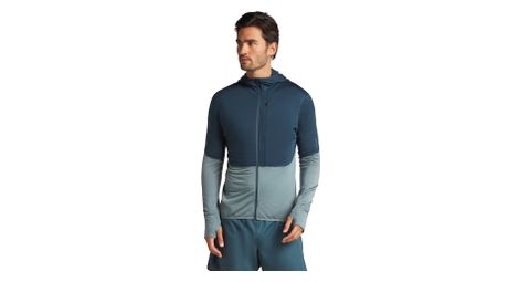 Icebreaker Merino 200 Realfleece Descender Fleece Blue