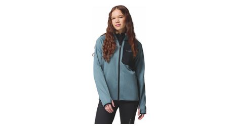 Veste polaire femme columbia triple canyon grid bleu