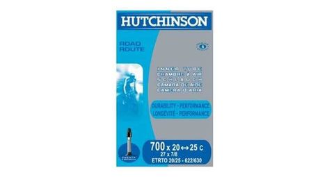 Chambre a air hutchinson valve standard 48mm 700x18 25
