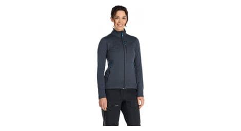 Veste polaire femme rab graviton gris