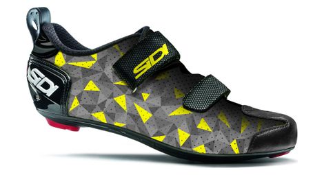 Chaussures de triathlon sidi t-5 air 4 gris jaune