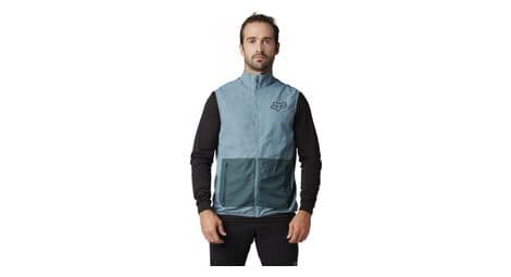 Gilet coupe-vent fox ranger wind bleu