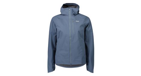 Chaqueta de manga larga poc motion rain calcite azul claro para mujer