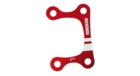 Sb3 kit entretoises potence direct mount 1x2mm 1x4mm 1x6mm rouge
