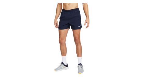Short nike dri fit challenger 5in bleu