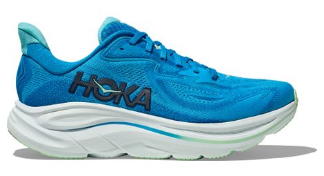 Hoka clifton 10 running shoes blue men