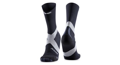 X-socks calcetines bike expert crew negro/gris oscuro