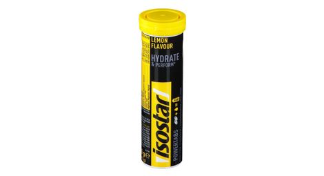 Boisson énergétique isostar power tabs citron - 10 pastilles