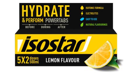 Isostar idratazione rapida compresse effervescenti Powertab Gusto Limone