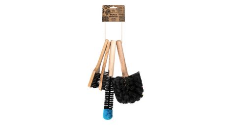 Kit de 4 brosses de nettoyage peaty's