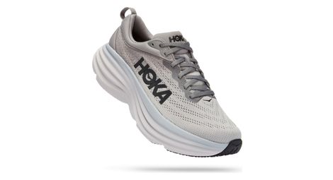 Hoka One One Bondi 8 Large - homme - gris
