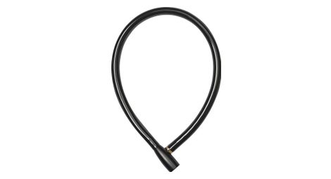 Abus serrure à câble 3406k/55 noir - serrure à clé pour vélo (55cm)