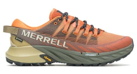 Merrell agility peak 4 orange trail shoes