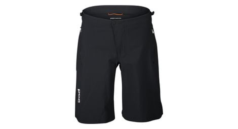 Pantalón corto poc essential enduro negro para mujer