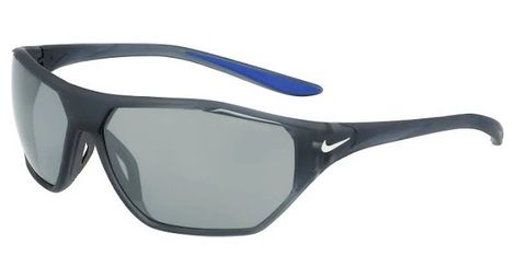 Lunettes unisexe nike aero drift silver mirror bleu