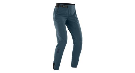 Pantalón de ciclismo de montaña ion tech logo para mujer azul m