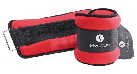 Paire de bracelets lestés sveltus 1,5kg