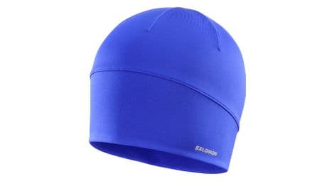 Bonnet micropolaire salomon active bleu