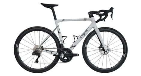 Vélo de route stajvelo beau rivage shimano ultegra di2 12v 700 mm blanc 2024