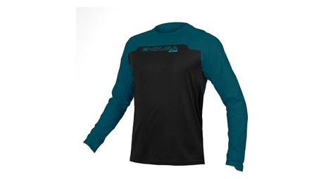 Maillot manches longues homme endura mt500 burner bleu
