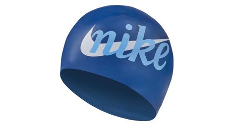 Bonnet de bain nike swim bleu
