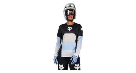 Maglia a maniche lunghe fox ranger grid black donna