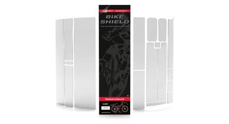 Kit completo di protezione telaio sportscover bikeshield premium trasparente