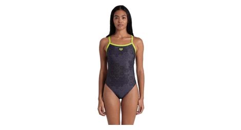 Arena camo kikko swimsuit challe schwarz / grün 40 fr