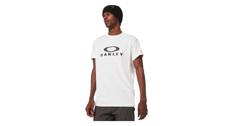 Camiseta de manga corta oakley o bark 2.0 blanca