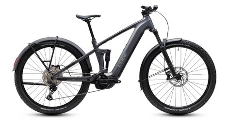 VTT Électrique Tout-Suspendu Cube Stereo Hybrid One22 Pro 800 FE Shimano 12V 800 Wh Bosch 120 Nm 29'' Gris 2027