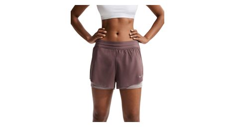 Short 2-en-1 Nike Swift Rose Femme