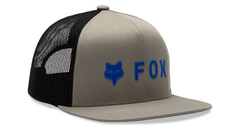 Casquette enfant fox snapback absolute mesh junior gris