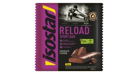 Isostar 3 bars energia dopo sport reload 3x40gr sapore di cioccolato