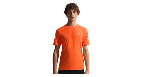 Maillot Manches Courtes Nike ACG Solar Chase Orange Homme