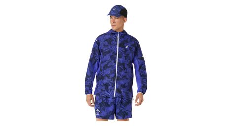 Veste Coupe-Vent Asics Fujitrail Packable Violet Homme