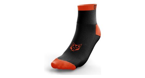 Chaussettes unisex otso low cut noir fluo orange