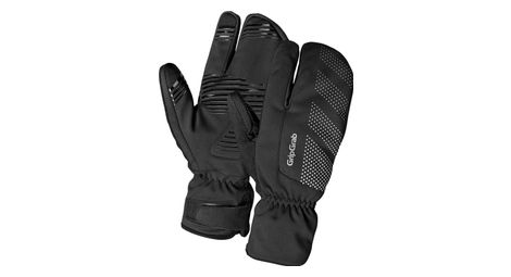 Guantes gripgrab ride windproof deep winter lobster gloves black